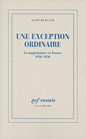 Buch Une Exception ordinaire Bancaud