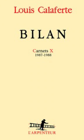 Knjiga Bilan Calaferte