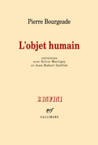 Buch L'Objet humain Bourgeade