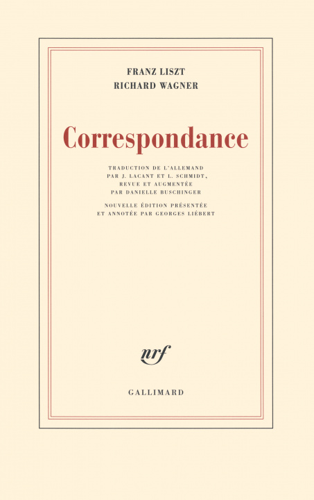 Book Correspondance Liszt