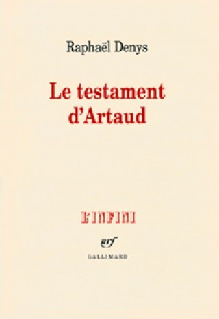 Book Le testament d'Artaud Denys