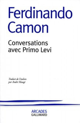 Kniha Conversations avec Primo Levi Camon
