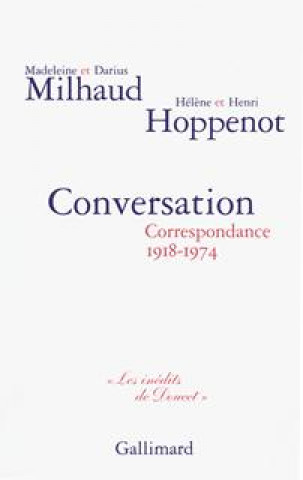 Knjiga Conversation Hoppenot