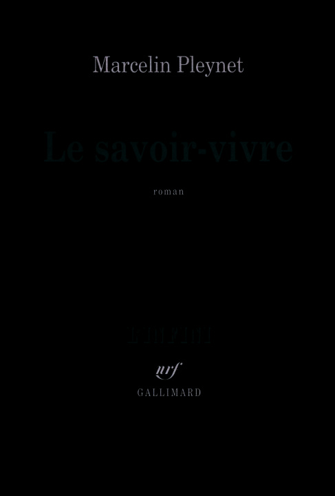 Könyv Le savoir-vivre Pleynet