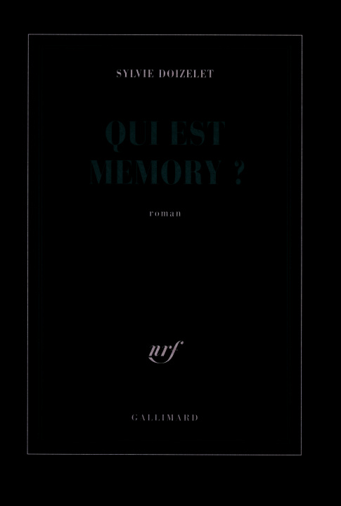 Book Qui est Memory ? Doizelet