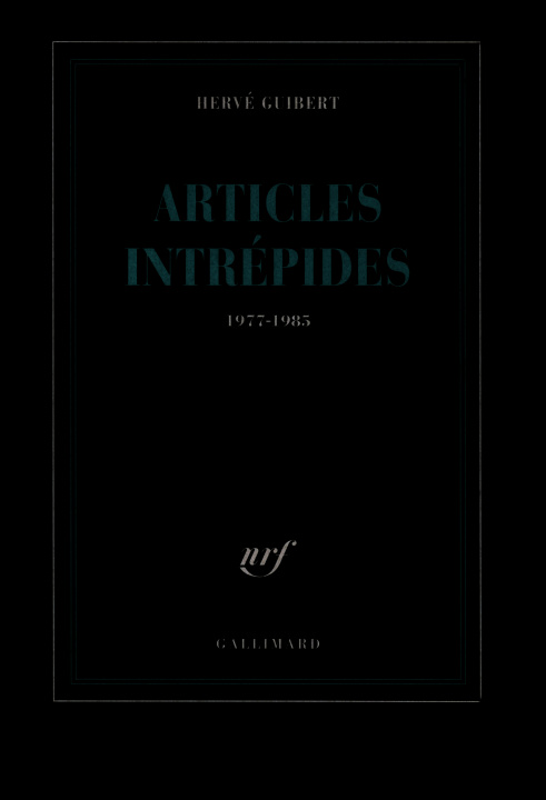 Knjiga Articles intrépides Guibert