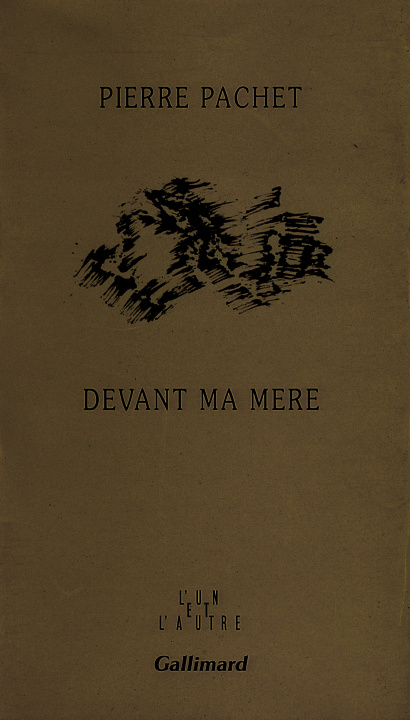 Knjiga Devant ma mère Pachet