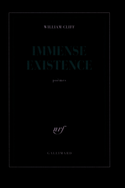 Book Immense existence Cliff