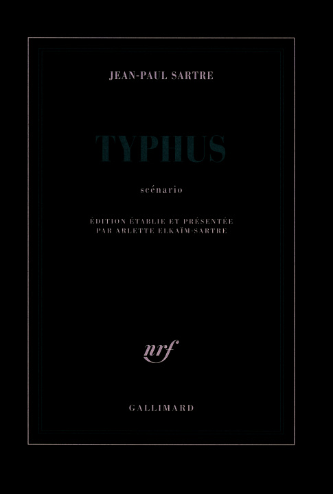 Book Typhus Sartre