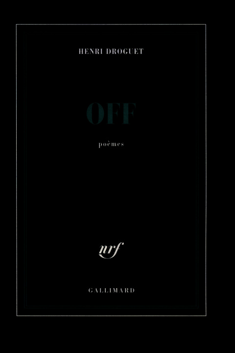 Βιβλίο Off Droguet