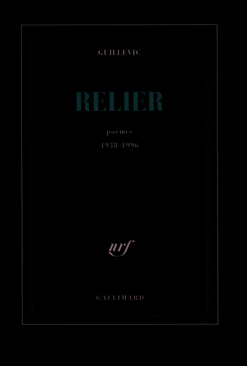Kniha Relier Guillevic
