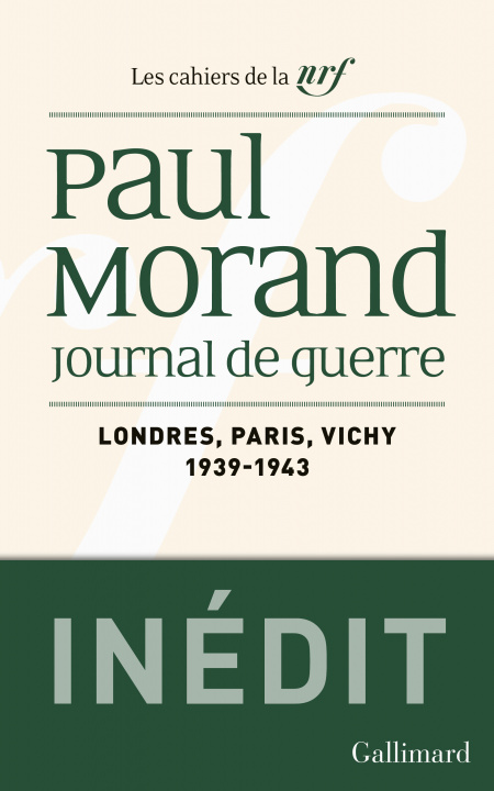 Kniha Journal de guerre Morand