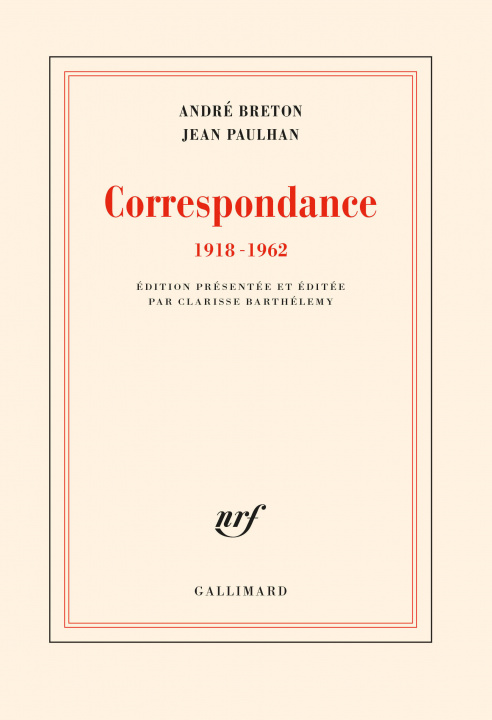 Knjiga Correspondance BRETON/PAULHAN
