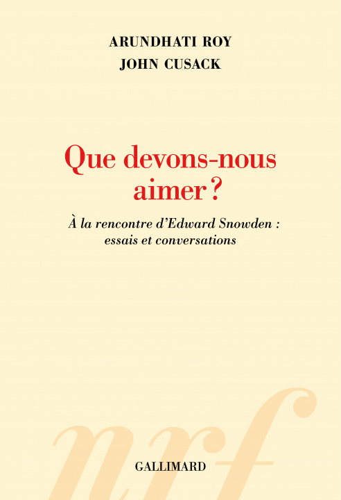 Knjiga Que devons-nous aimer ? Roy