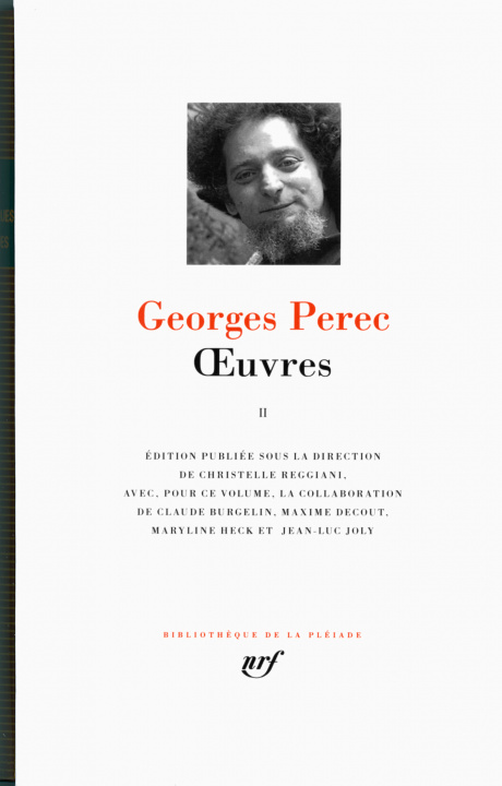 Knjiga Œuvres Perec