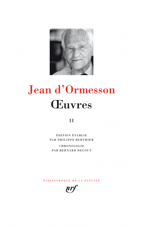 Book Oeuvres 2 Ormesson