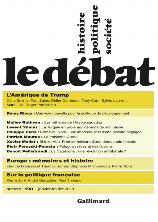 Knjiga Le Débat 