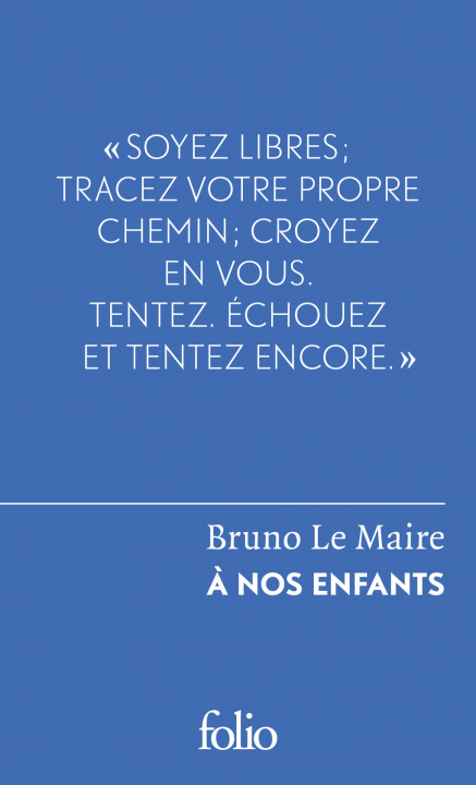 Книга À nos enfants Le Maire