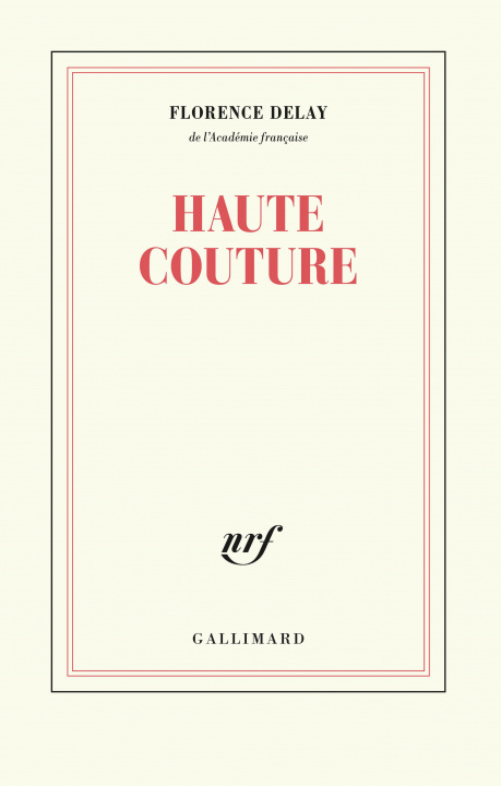 Kniha Haute couture Delay