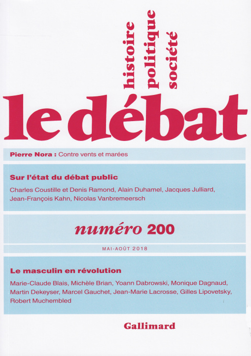 Libro Le Débat 