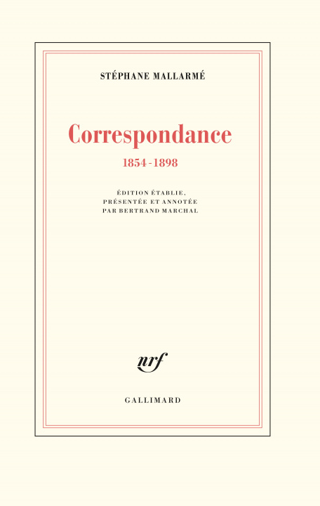 Libro Correspondance Mallarmé