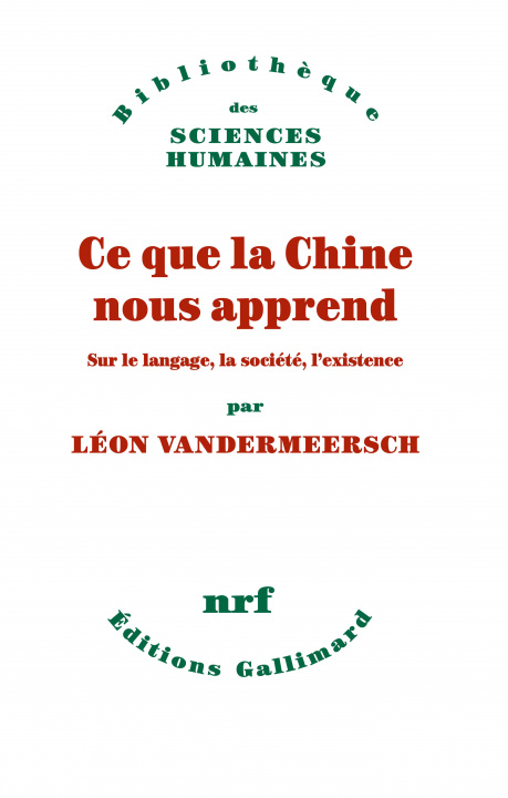 Книга Ce que la Chine nous apprend Vandermeersch