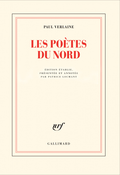 Kniha Les poetes du Nord Verlaine