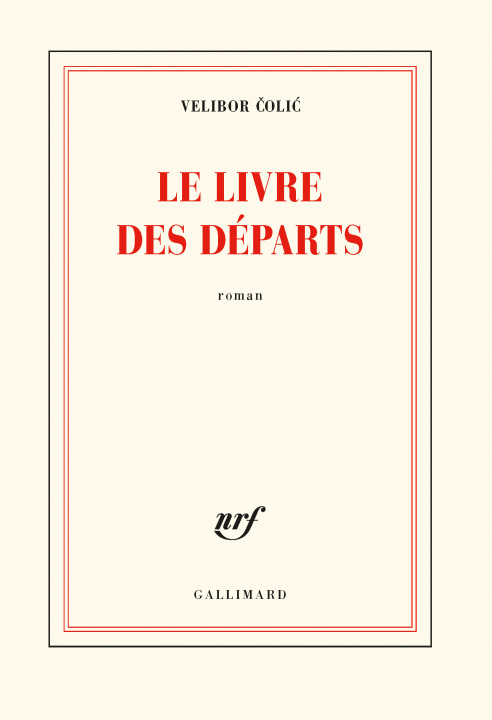 Knjiga Le livre des départs Čolić