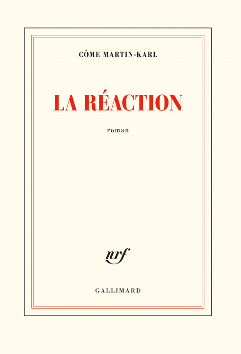 Knjiga La réaction Martin-Karl