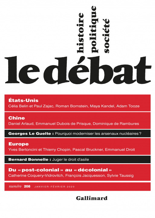 Knjiga Le Débat 