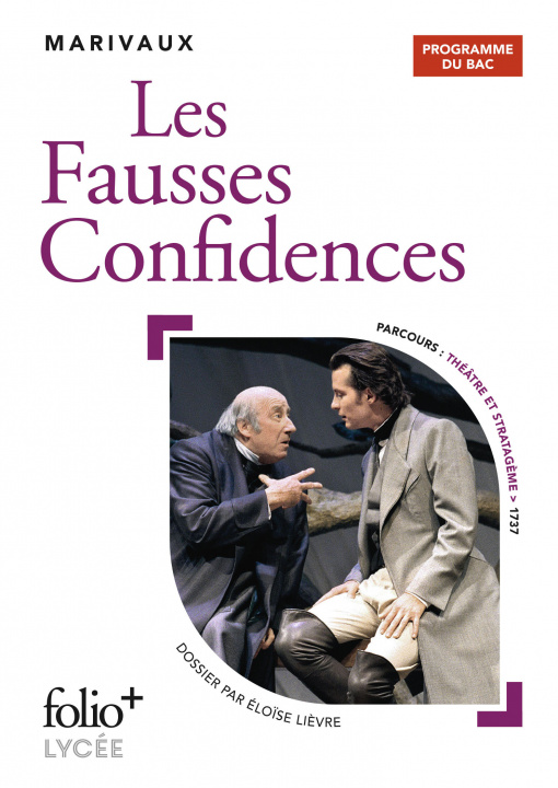 Kniha Les Fausses Confidences - Bac 2023 Marivaux