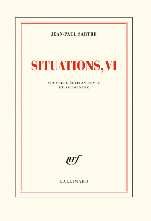 Book Situations Sartre