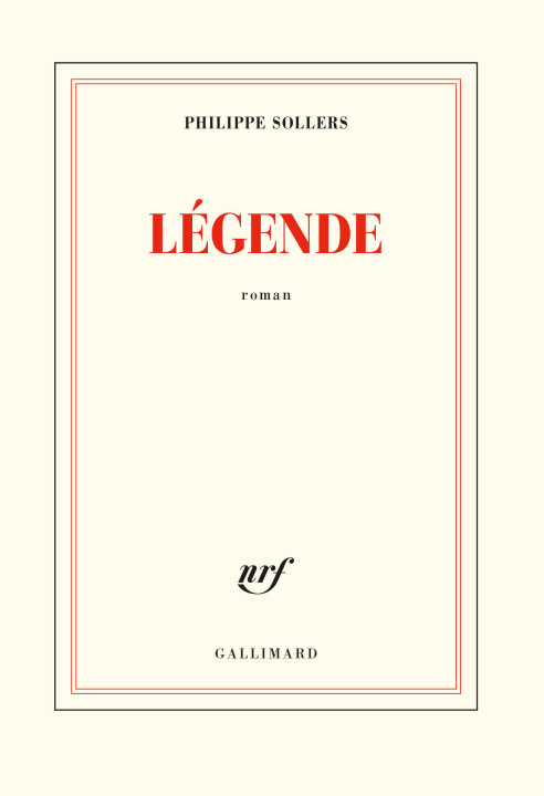 Book Légende Sollers