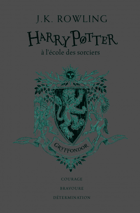 Kniha Harry Potter a l'ecole des sorciers (Edition Gryffondor) Rowling