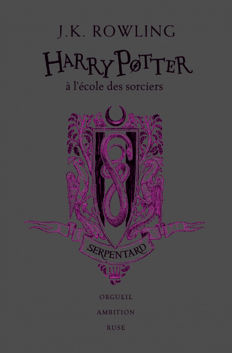 Książka Harry Potter a l'ecole des sorciers (Edition Serpentard) Rowling