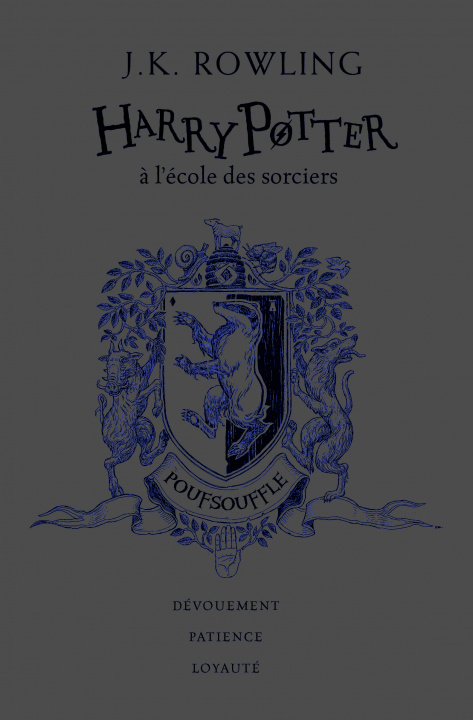 Kniha Harry Potter a l'ecole des sorciers (Edition Poufsouffle) Rowling