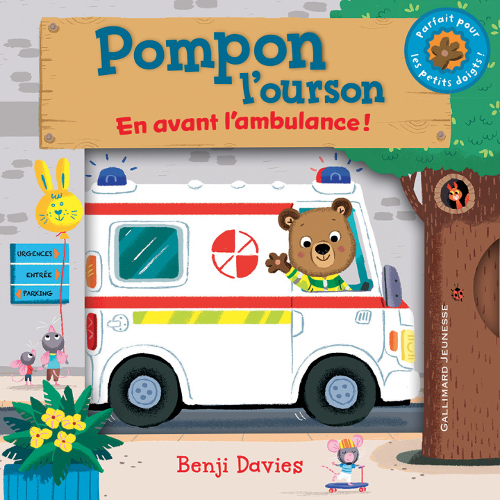Carte Pompon l'ourson : En avant l'ambulance ! Davies