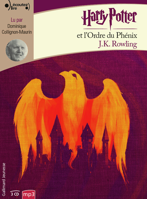 Audio Harry Potter et l'ordre du Phenix (3 CD MP3) Rowling