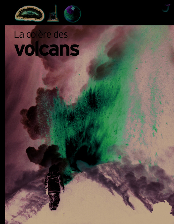 Knjiga La colère des volcans Van Rose