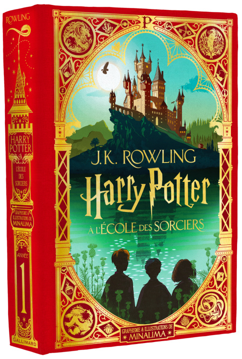 Book Harry Potter à l'école des sorciers Minalima