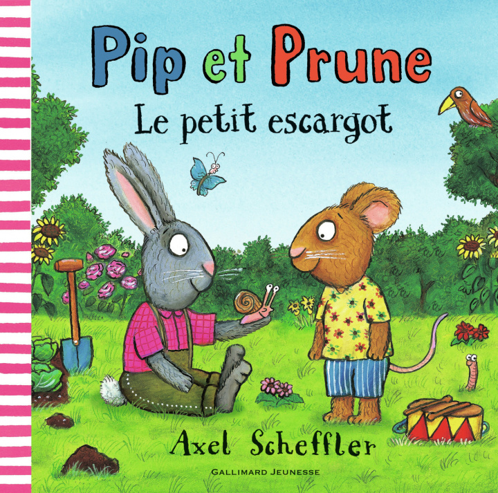 Carte Pip et Prune : le petit escargot Scheffler