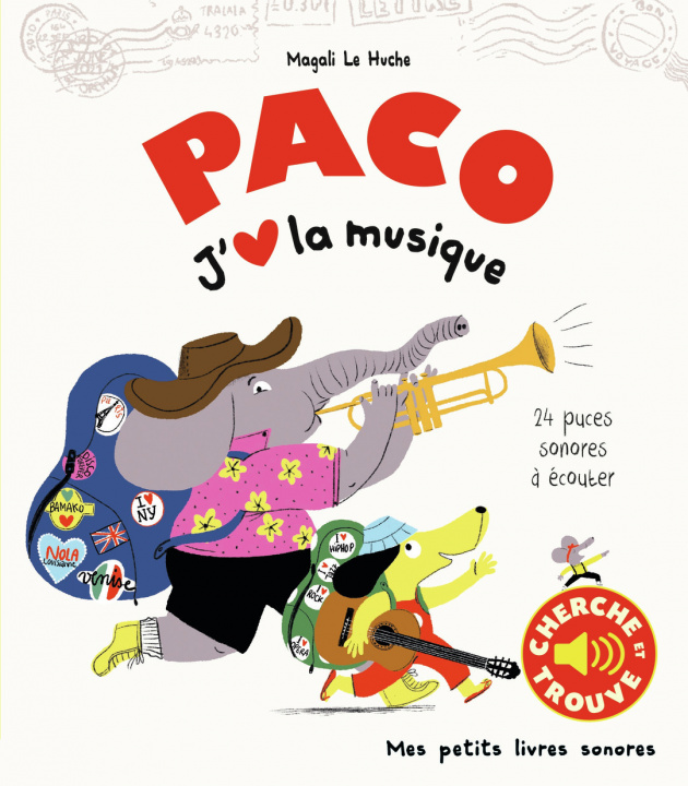 Knjiga Paco. J'aime la musique Le Huche