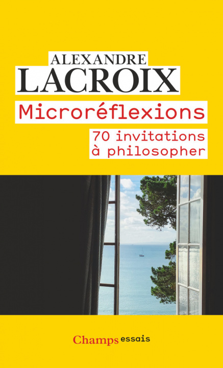 Knjiga Microréflexions Alexandre Lacroix