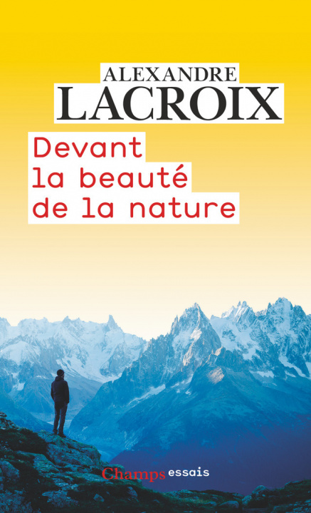 Livro Devant la beauté de la nature Alexandre Lacroix