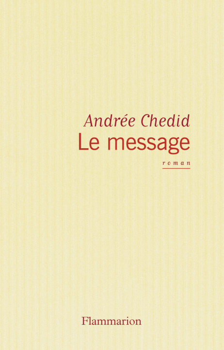 Knjiga Le Message Chedid