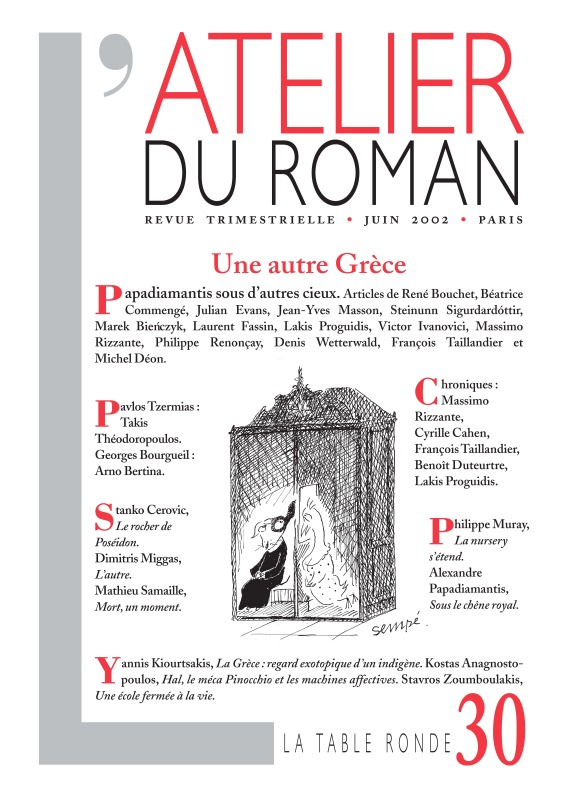 Book L'Atelier du roman 