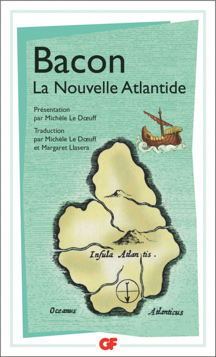 Kniha La Nouvelle Atlantide Bacon