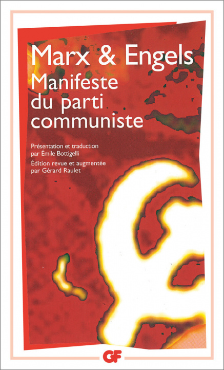 Kniha Le Manifeste du parti communiste Marx