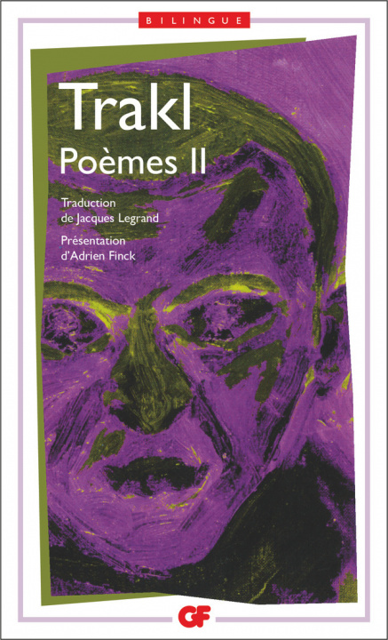 Carte Poemes 2/Bilingue francais-allemand Trakl
