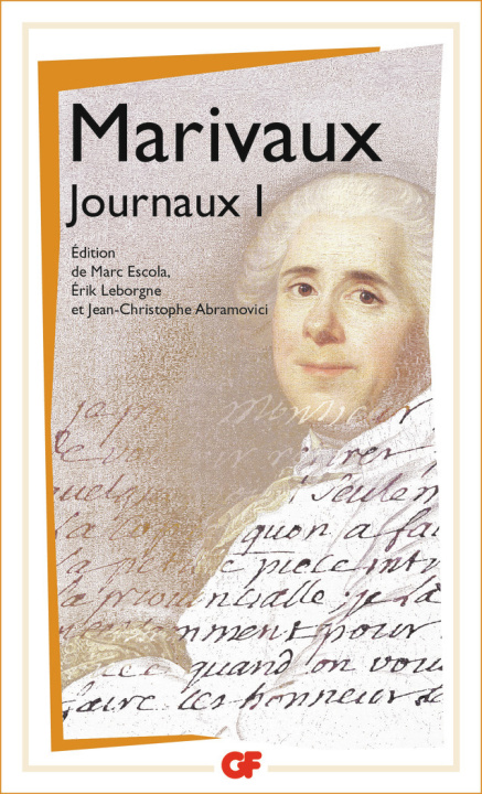 Knjiga Journaux Marivaux